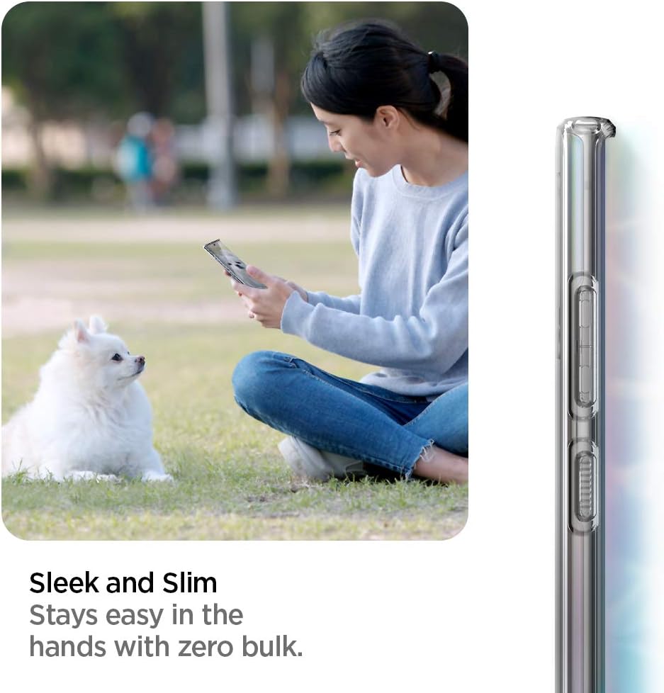 Spigen Liquid Crystal Designed for Samsung Galaxy Note 10 Plus Case/Galaxy Note 10 Plus 5G Case (2019) - Crystal Clear