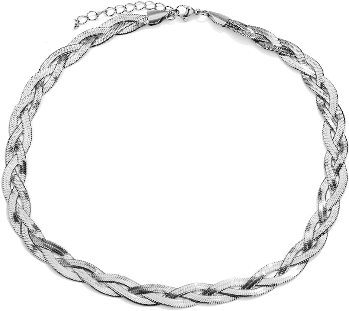 Silver Snake Chain Wholesale 316L Stainless Steel Snake Chain