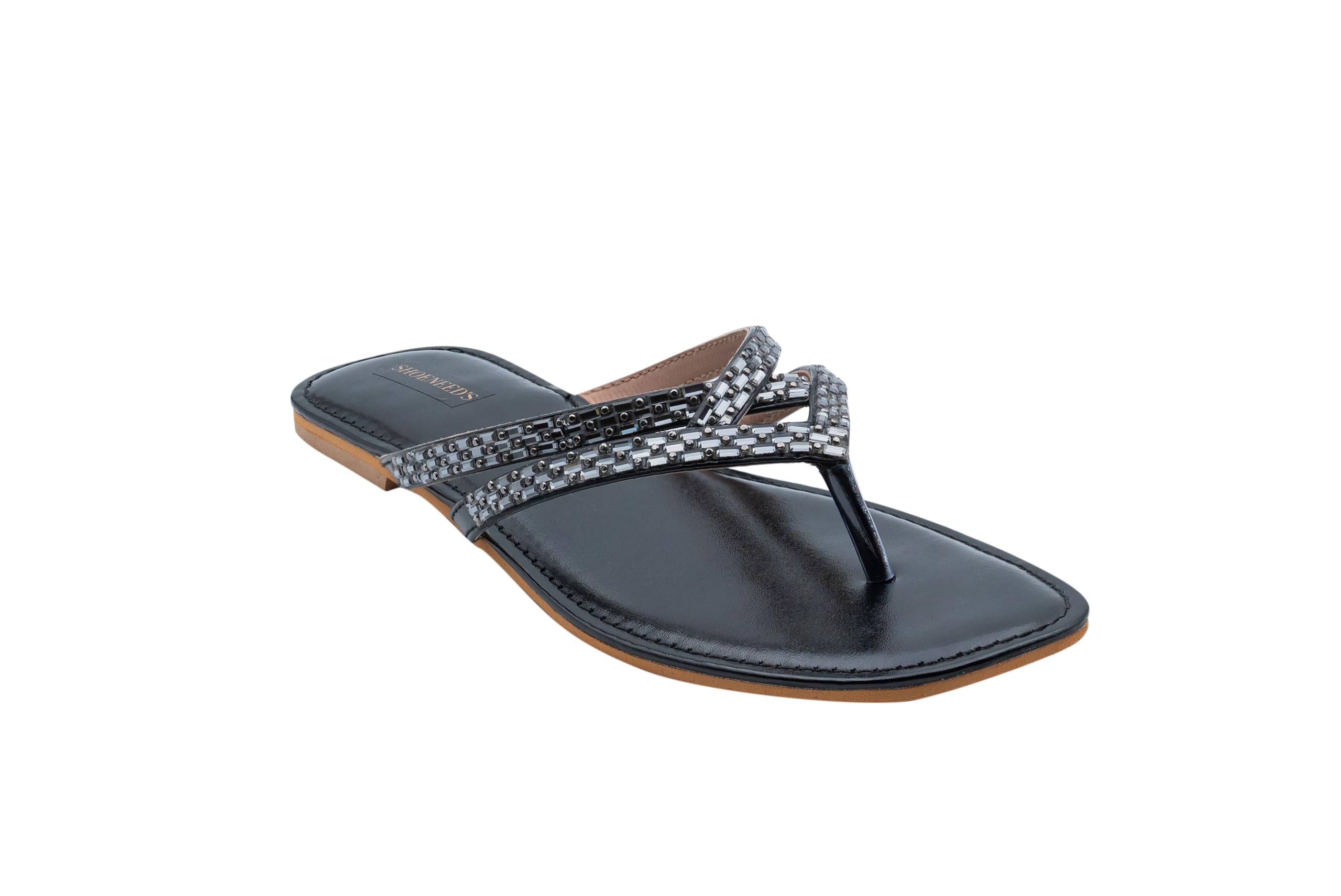 SHOENEEDS Womens Stylish Flats - A Must-Have for Every Wardrobe - Black- 7UK (B0CXTF9FJW) Amazon Price History, Amazon Price Tracker