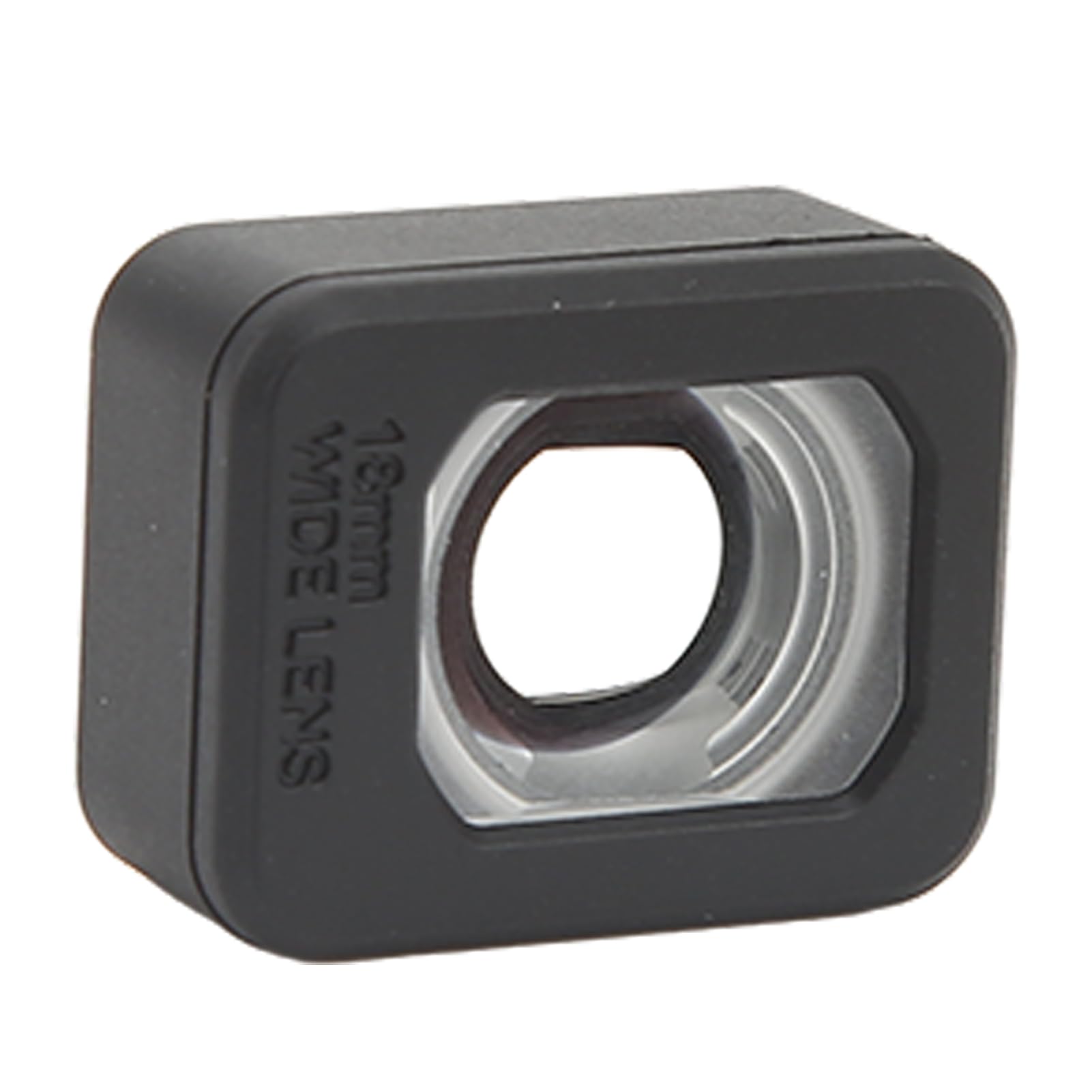 Filtr obiektywu kamery drona, plastikowe szkło optyczne, konstrukcja ciśnieniowa, szerokokątny obiektyw, 0,6x, 110 stopni, powiększenie, 18 mm, do akcesoriów dronów