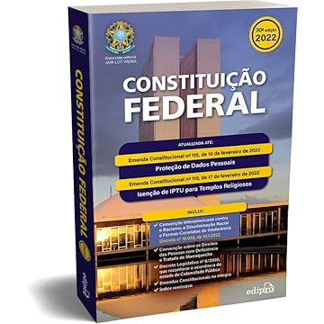 Capa do livro Constituição Federal 2022