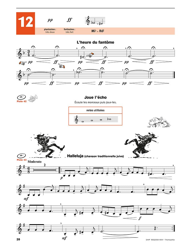 Écouter, lire et jouer 2 Méthode de Trompette | De Haske avec Accès Audio Inclus | Apprentissage Progressif Niveau Débutant-Intermédiaire | Élèves Professeurs Jeunes Musiciens | Leçons Exercices Jeux