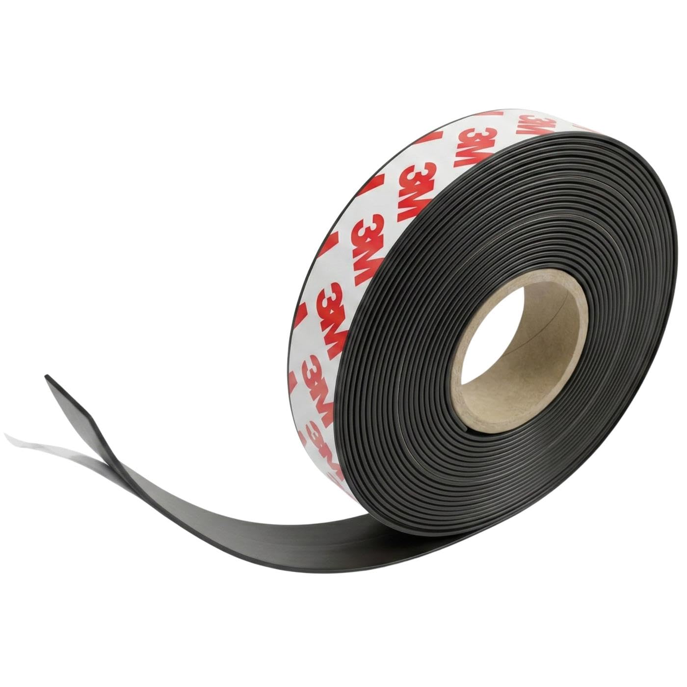 Lumonic 5m Nastro magnetico | 20x1mm | Flessibile, autoadesivo, può essere tagliato a misura, senza bisogno di forare. | Zanzariera, scuola e lavagna