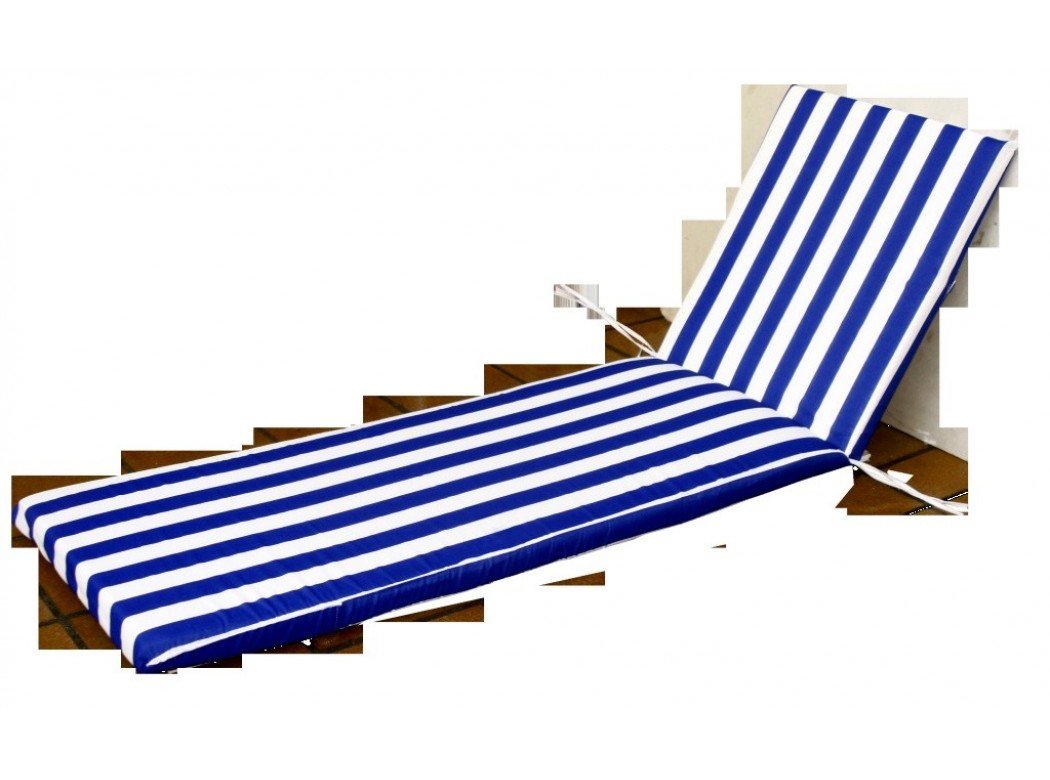 Tecnicos Specialisti Del COA-Cojin Letto Bianco/Blu 180 X 50 X 5 cm