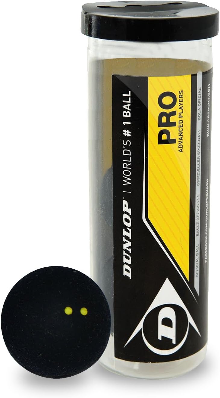 DUNLOP Мячи для сквоша PRO — 3 шт.