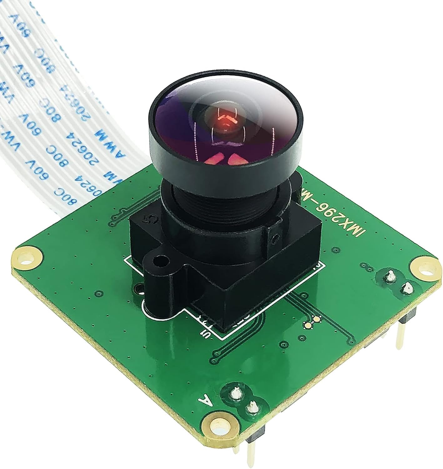 GS Camera Module with IMX296 Color Sensor Support Global Shutter External Trigger 1.58MPixel up to 60fps 1456x1088 Pixels Compatible with Raspberry pi Global Shutter Camera