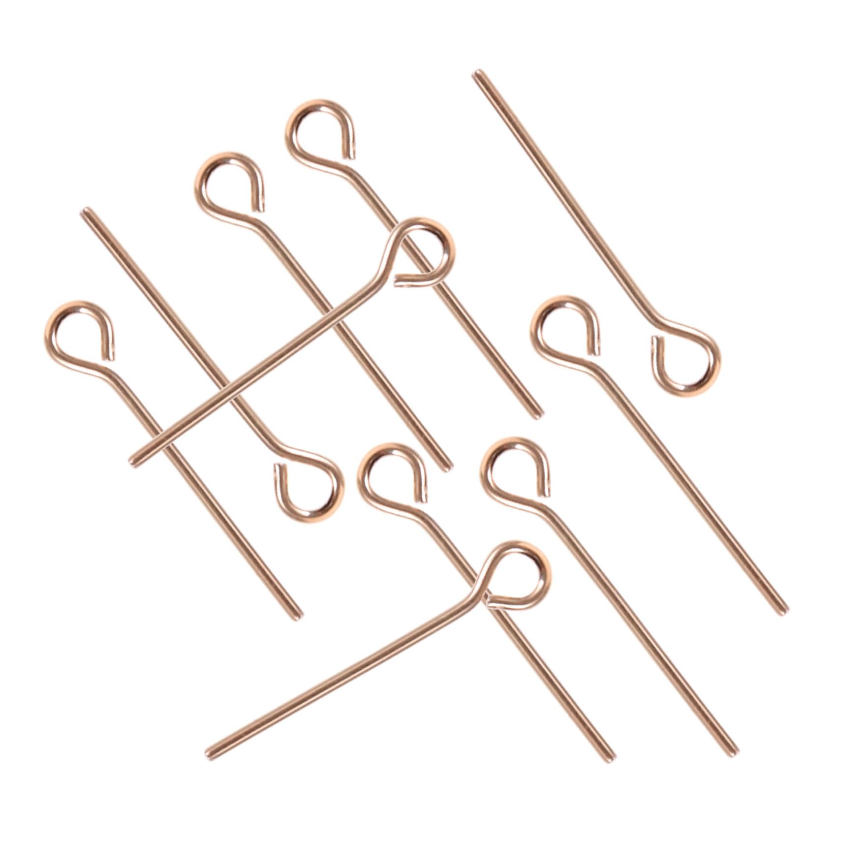 HAPINARY 10pcs Jewelry Making Eye Pins for DIY Earring Necklaces Bracelets Comfortable Material