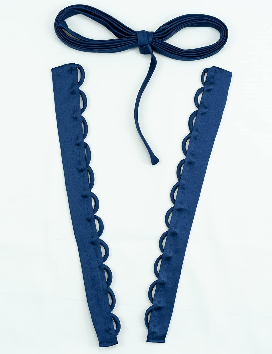 Women's Wedding Dress Loops Extender Adjustable Fit Satin Corset Back Kit Loops Lace up for Prom Dress - Image 3