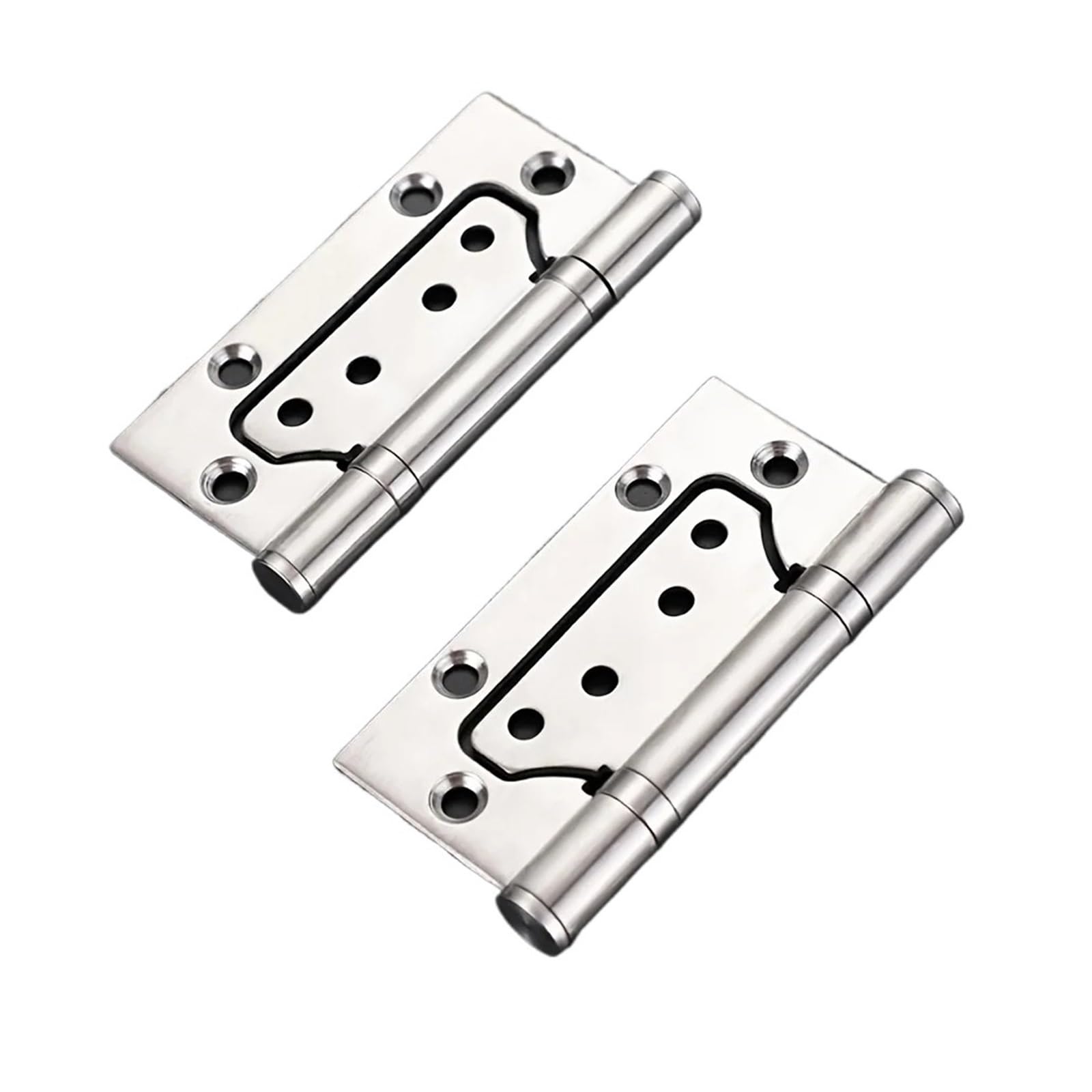 Kdveppuzx My-Zmhy-2Pcs Stainless Steel Door Hinges