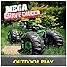 Monster Jam, Official Mega Grave Digger All-Terrain Remote Control Monster Truck, Over 2 Ft. Tall, 1:6 Scale, Kids Toys for Boys and Girls Ages 4 and Up