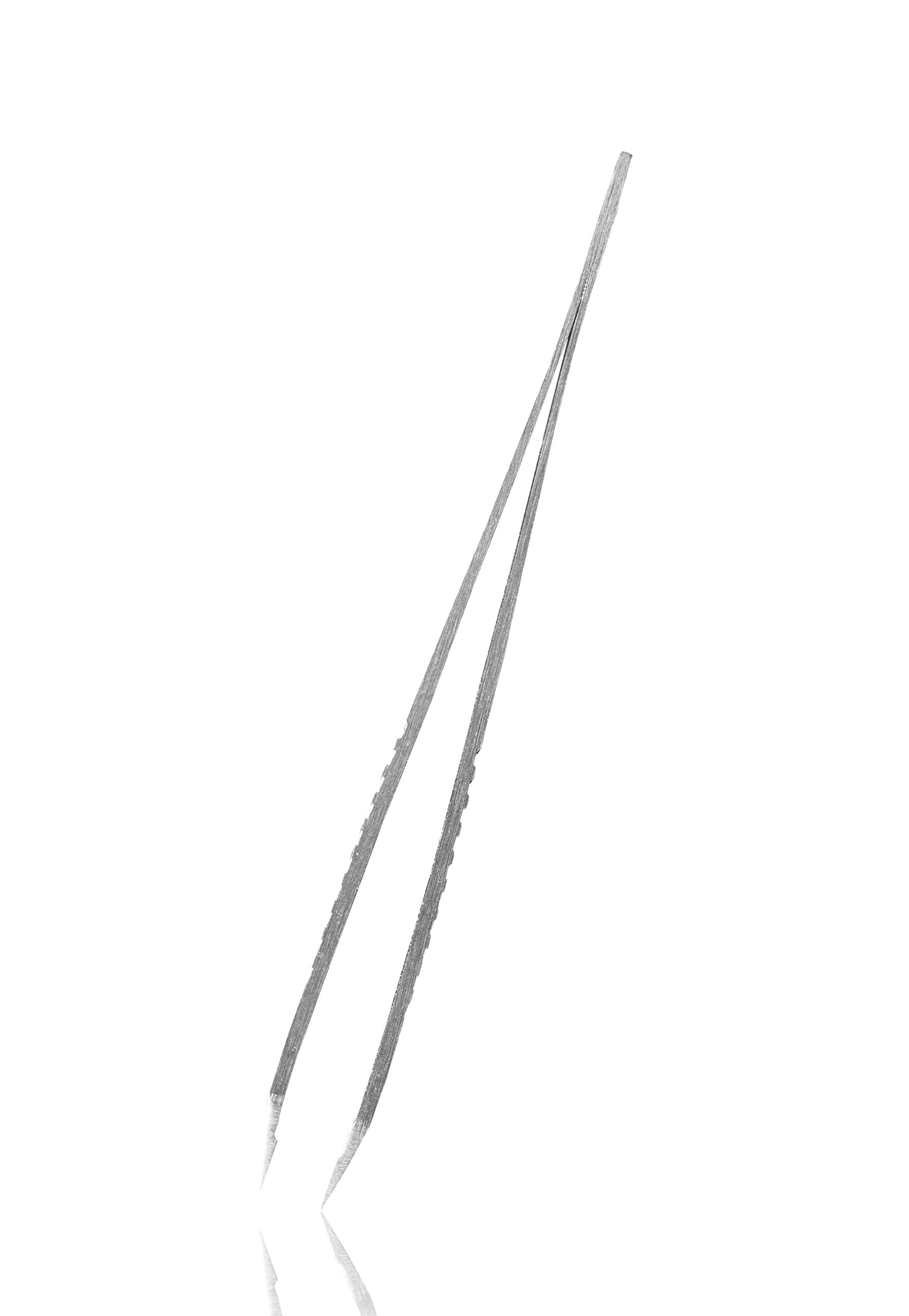 Pince à épiler elite Rubis ProGrip - antidérapante - Pince à épiler professionnelle - pour sourcils