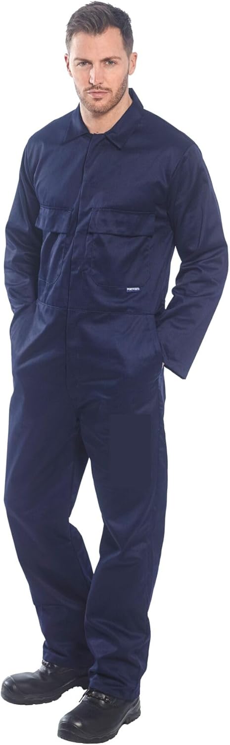 Portwest Euro Work Boilersuit Coverall Overall Protective Safety Work Suit One Piece