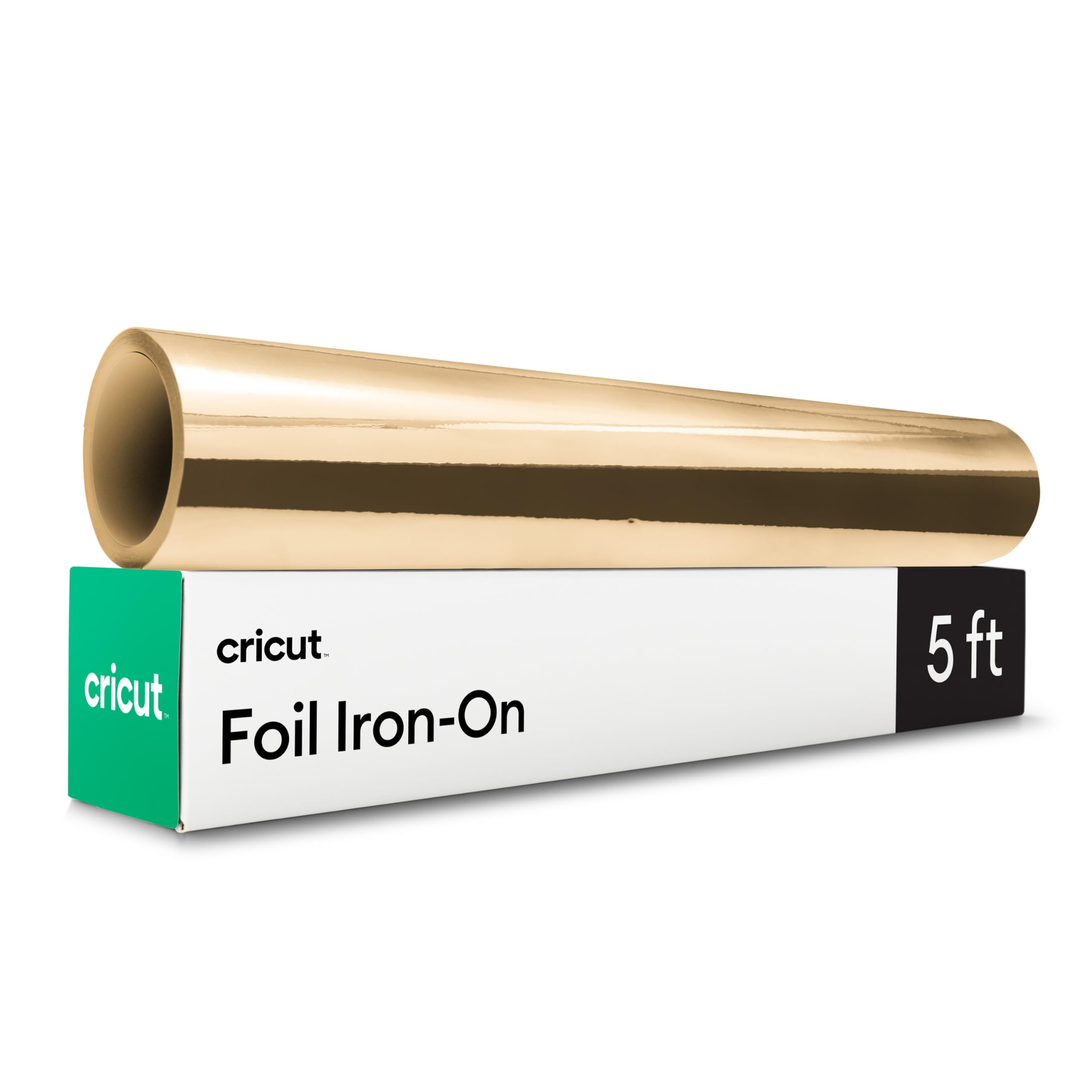 Heat Transfer Vinyl Foil, Light Gold, 1.5m, HTV Heat Transfer Vinyl Roll, Iron-On Vinyl for Fabric & T-Shirts - Compatible with Cutting Machines and Heat Press Machines