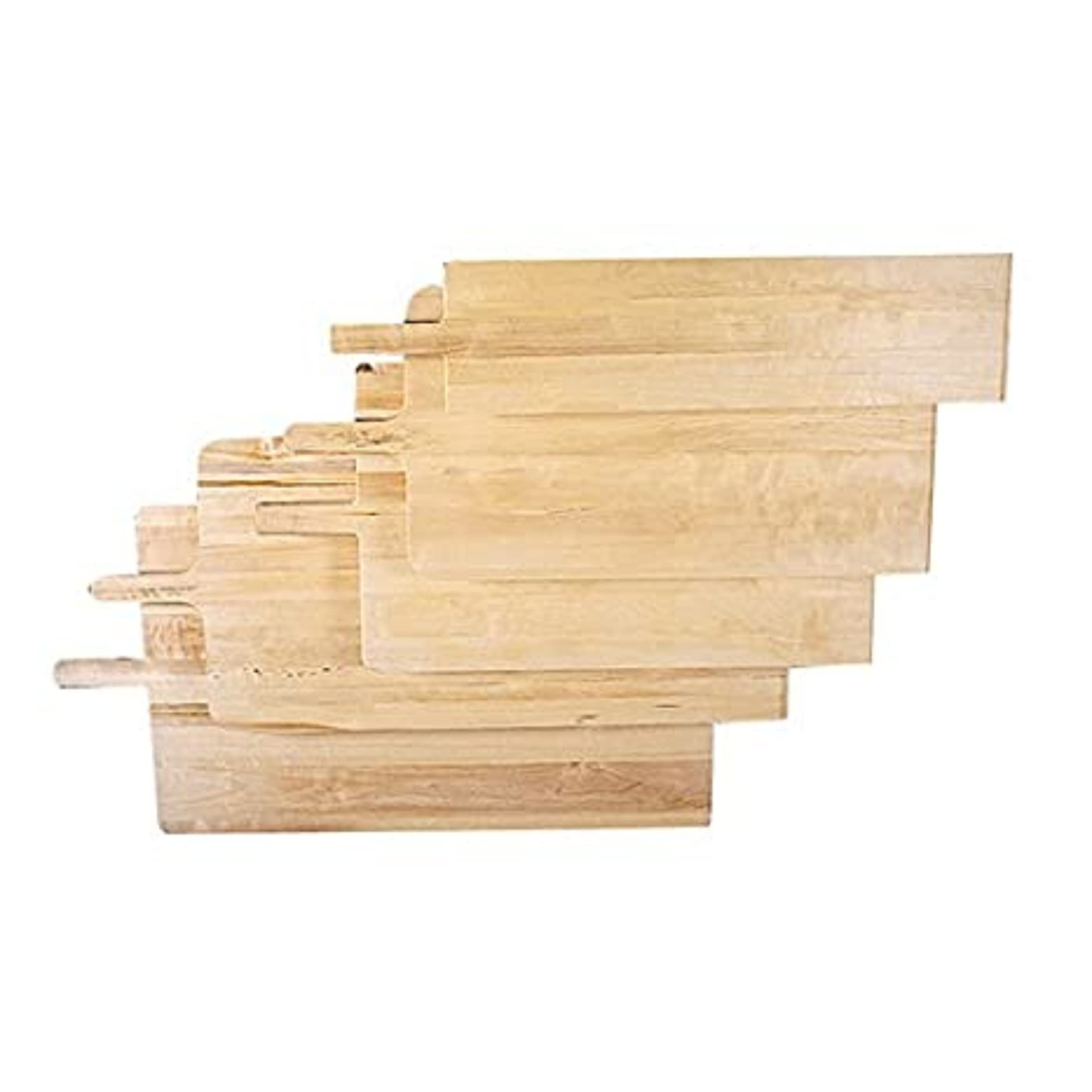 American Metalcraft 836 Long Blade Pizza Peel, Wood, 36-Inch Length,Brown