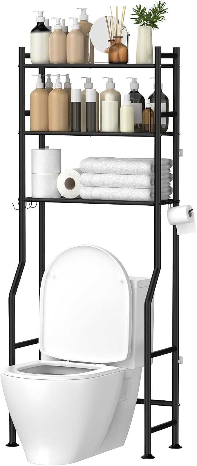 3-Tier Over The Toilet Storage