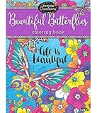 Timeless Creations Beautiful Butterflies Coloring Book