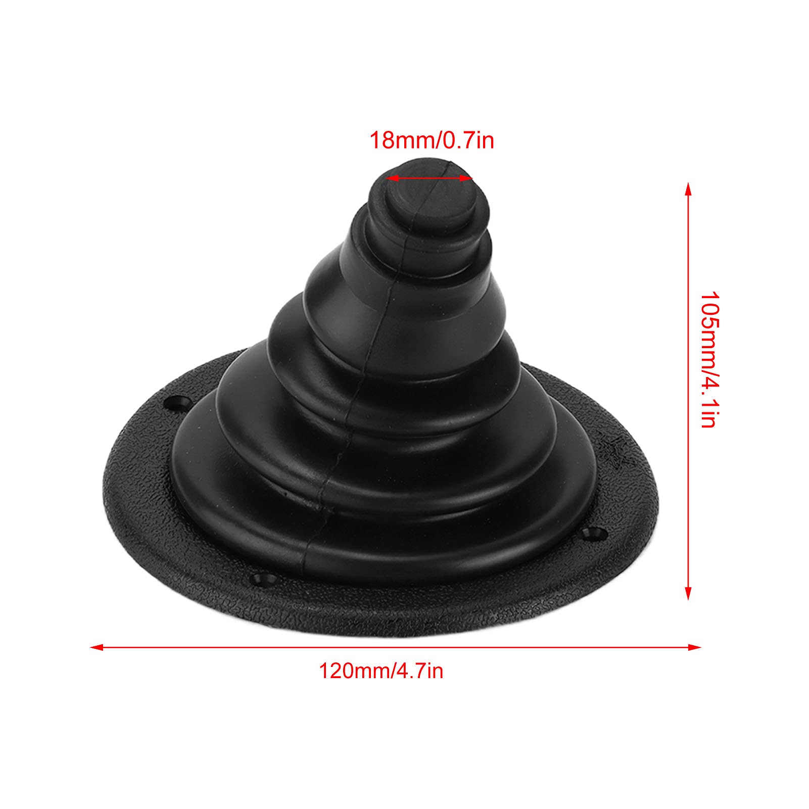 Soufflet De Câble, Gaine De Câble Diverses Applications Pour Navires Pour Voitures Pour Yachts Pour Bateaux Pour Bateaux à Moteur(B (noir