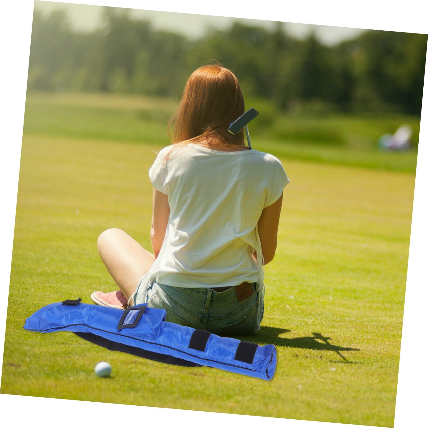 Golfbag Tragbare Golftasche mit Reißverschluss Leicht Robust für Jungen und Mädchen Vielseitige Clubtasche zum Schutz und Transport von Golfschlägern Einfach zu Reinigen Langlebig