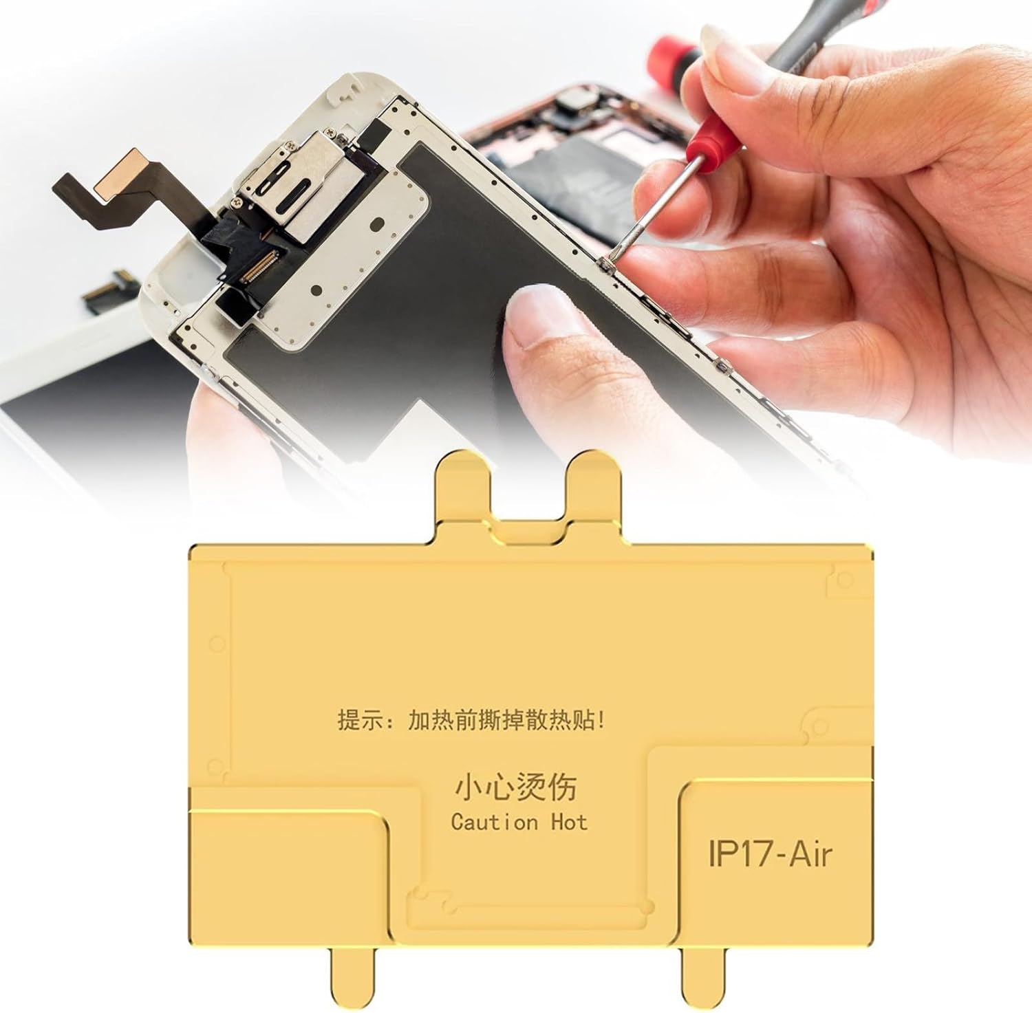 ordinarYone Precise Ceramic Heating Module with Intelligent Temperature Control for Electronics Repair and Laboratory Applications