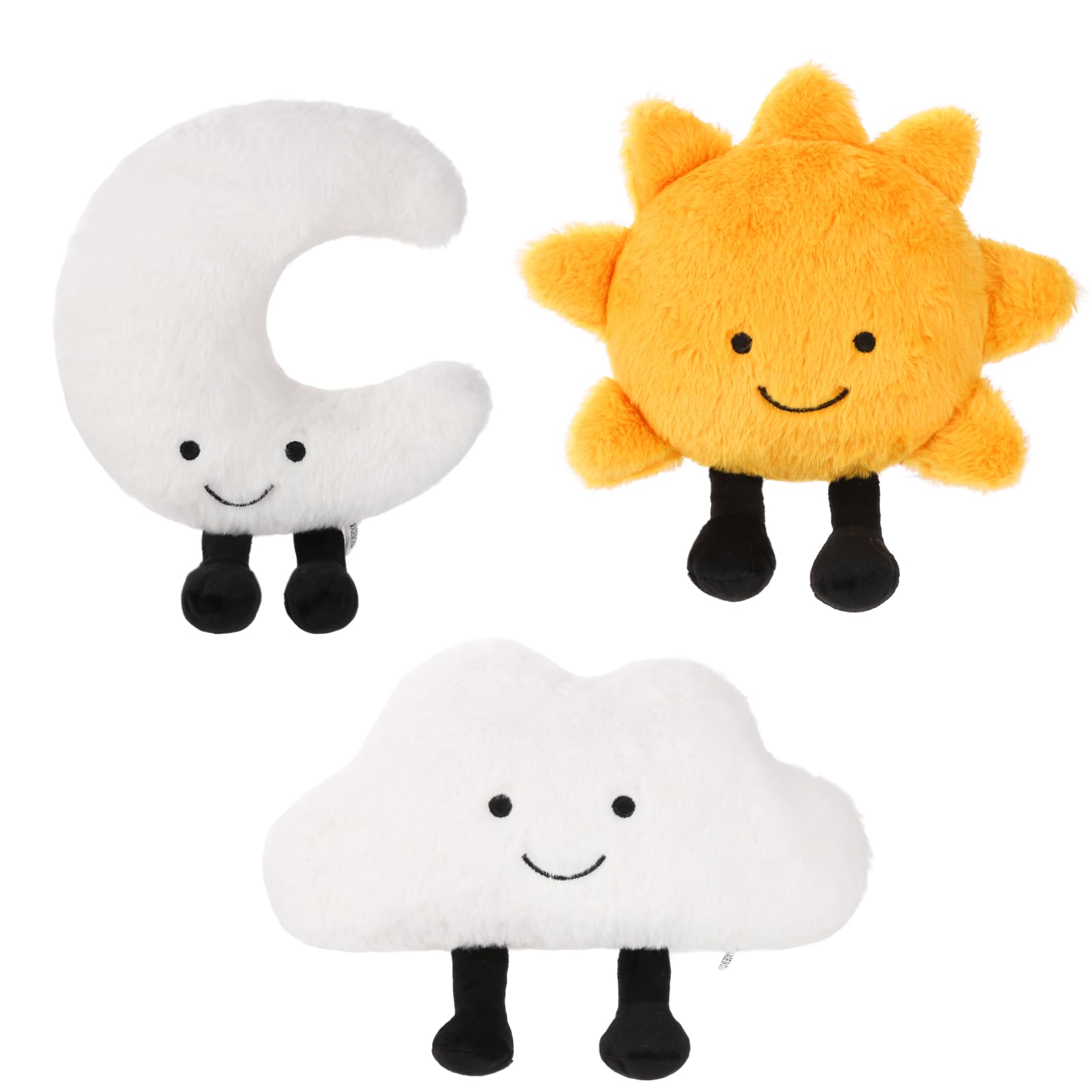 TICHA Christmas Plush Christmas Decorations Throw Pillow (16-18 Inch) - Super Soft Stuffed Animal Plush, Fluffy Holiday Decor, Couch Bed Pillow Gift (