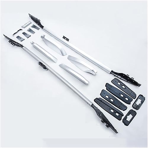 Miniatura 3 de Portaequipajes compatible con Toyota Land Cruiser Prado 150 FJ150 LC150 2010-2021 barra de rieles de barra transversal superior color I