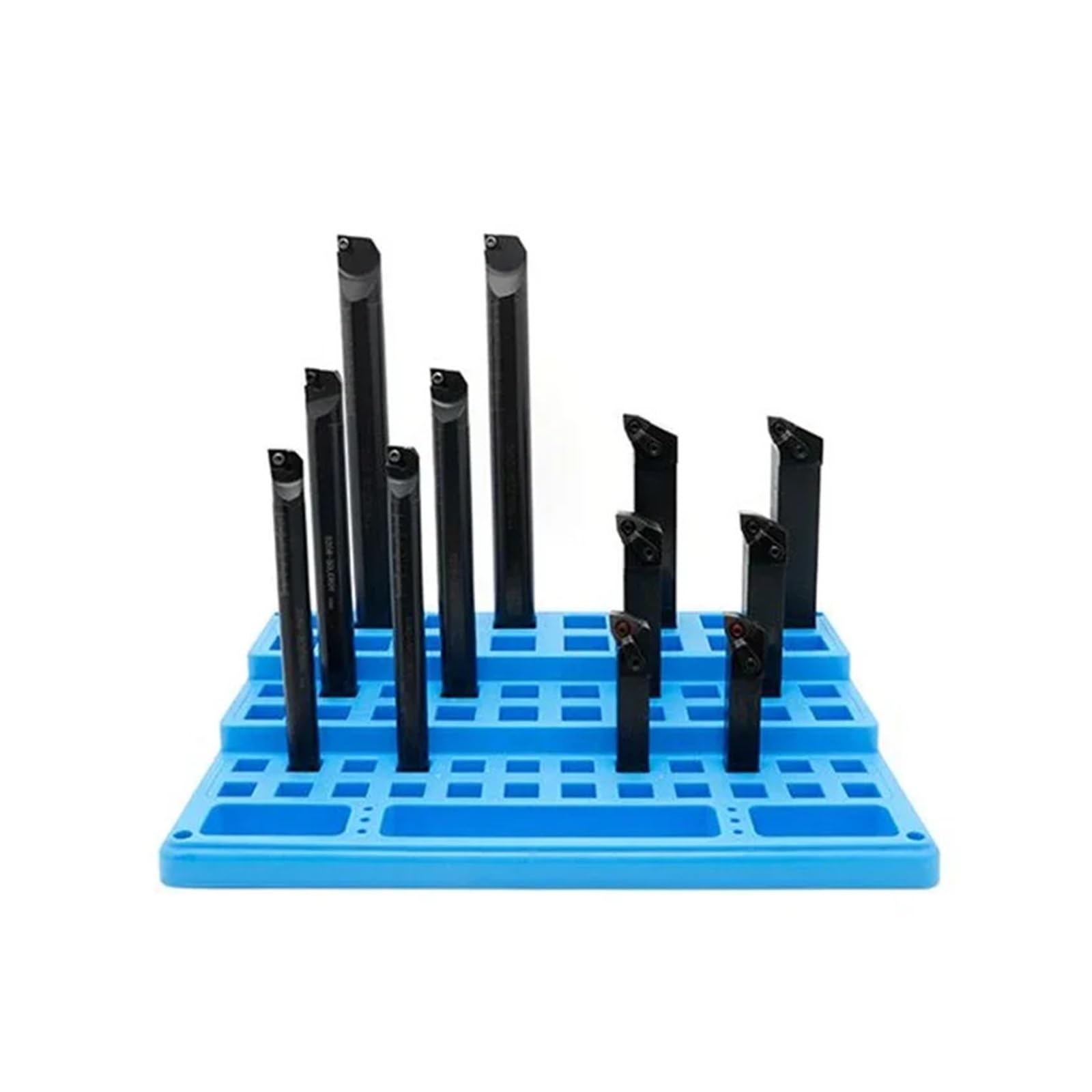 Plastikowa ramka narzędziowa, Skrzynka na narzędzia CNC ER16-ER32 Tulejki zaciskowe Frez palcowy BT30 BT40 BT50 Plastikowa obudowa(Er16-er32)