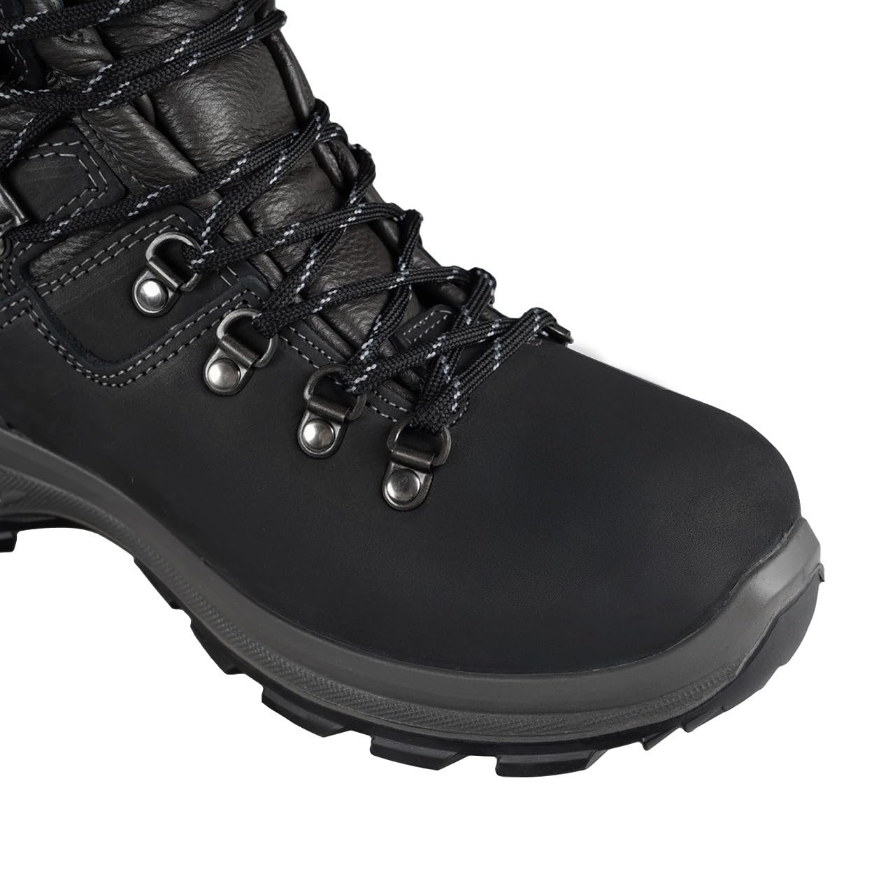 Alpinus - Buty Trekkingowe Męskie Parnas, Buty Turystyczne, Górskie, Hikingowe, czarne MG11652