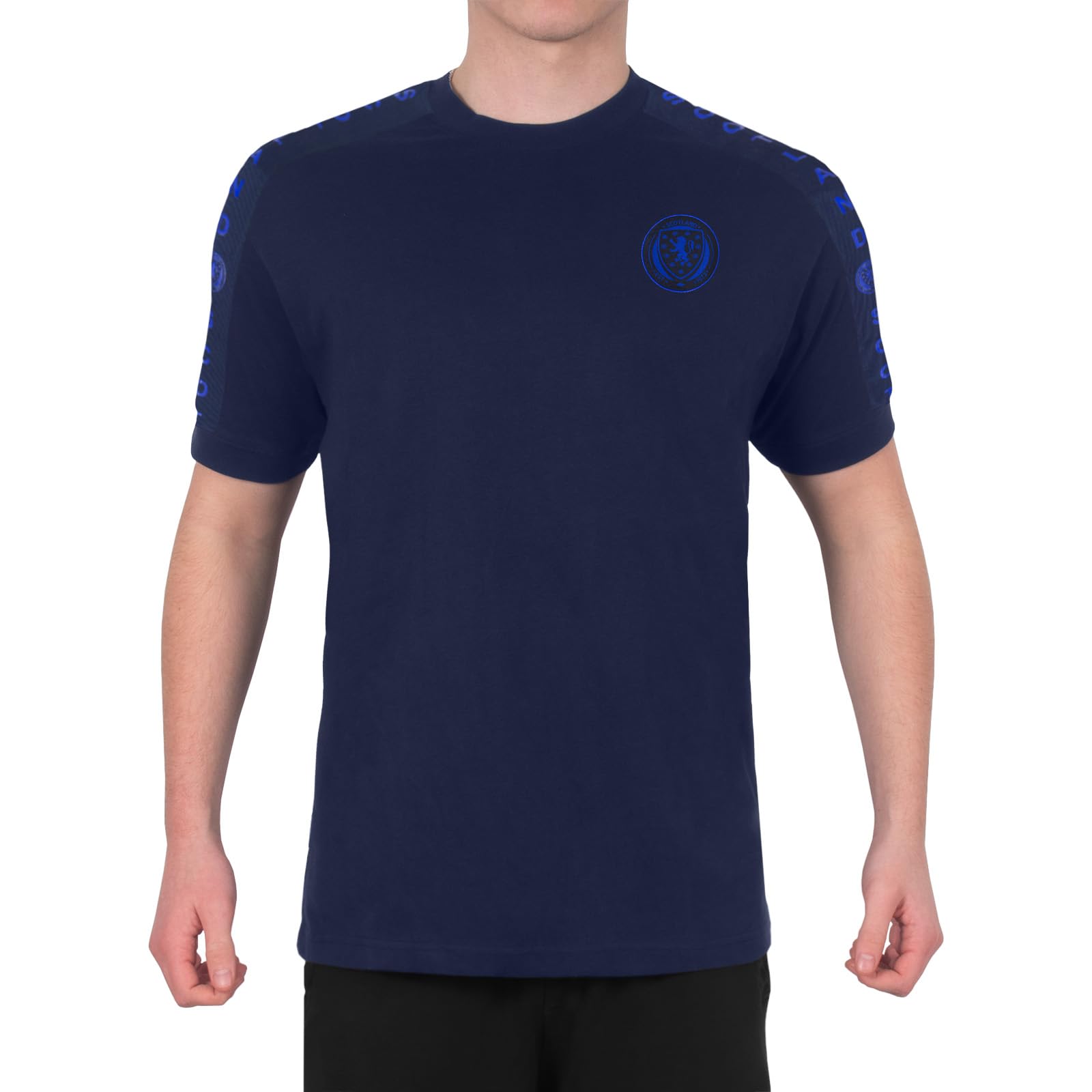Scottish FA Scotland Mens T-Shirt Official Football Gift Navy 3XL