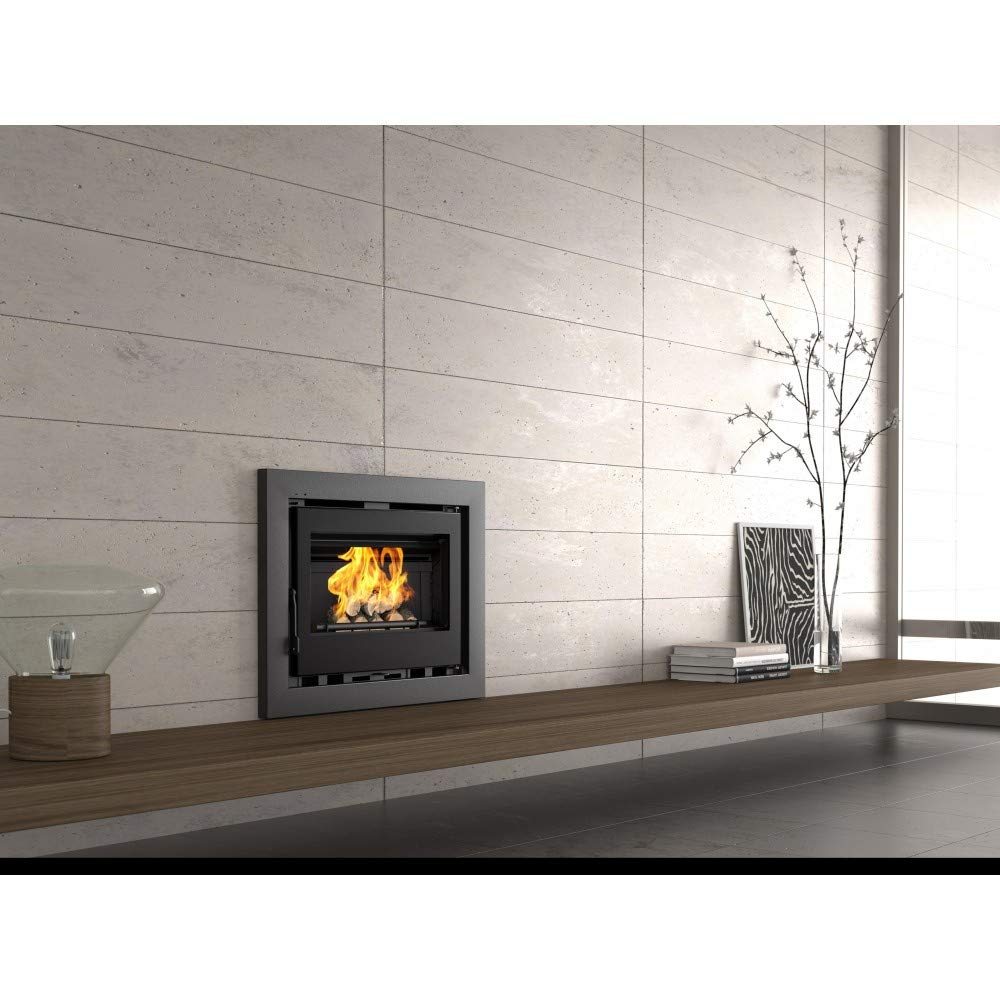 Insert de cheminée 65cm FM IT-165F 12,5kW Foyer en Fonte