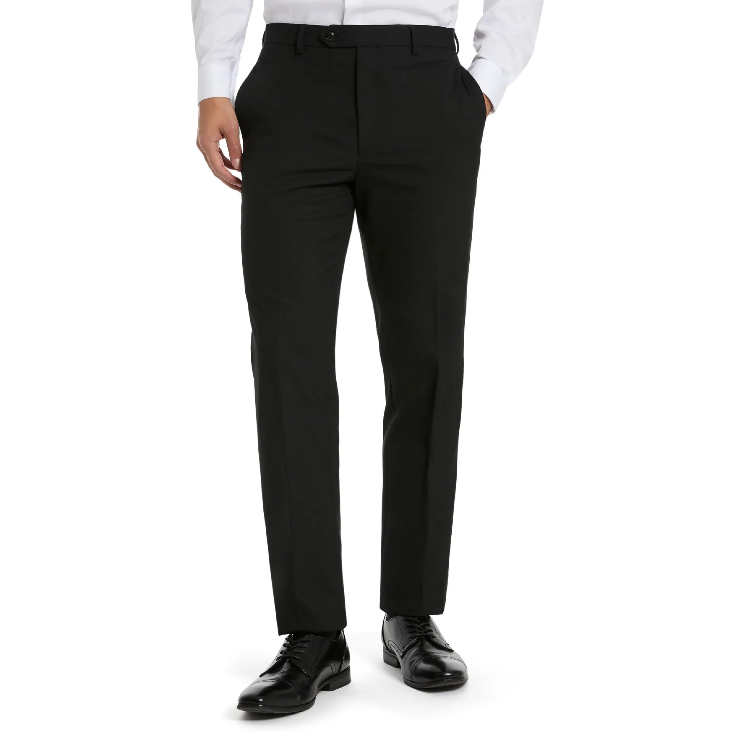 Michael Kors Solid Classic Pants Pantalones de Vestir para Hombre