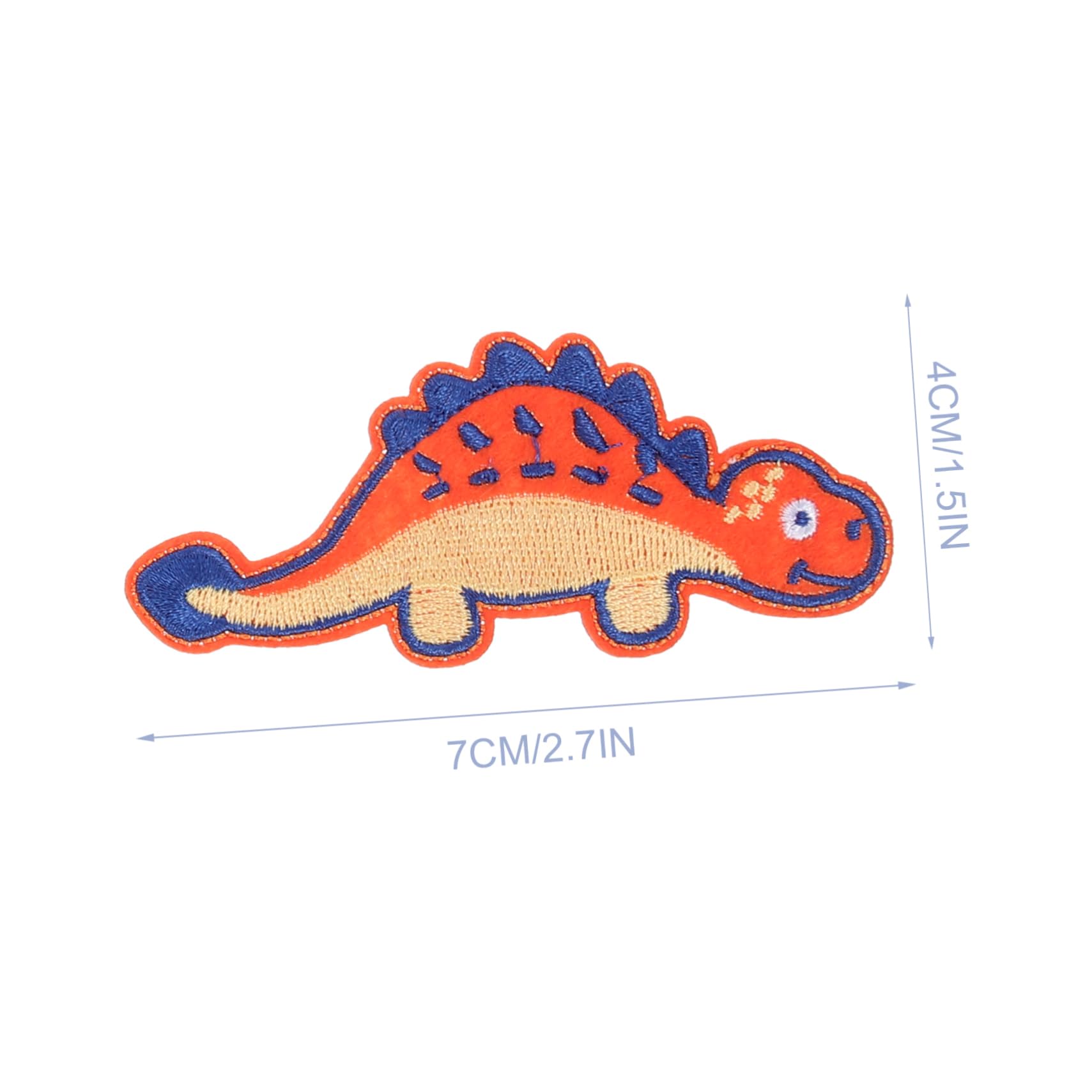 HOMSFOU 3 Pezzi Toppe Termoadesive Dinosauro per Riparazione Abbigliamento da Patches per Decorazione e Vestiti Facili da Applicare su Jeans Shirt e Giubbotti