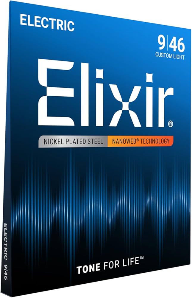 Amazon.co.jp: ELIXIR(エリクサー) Elixirエレキギター弦 NANOWEB