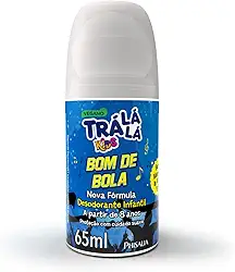 Trá Lá Lá Desodorante Roll-On Bom De Bola Azul 65 Ml
