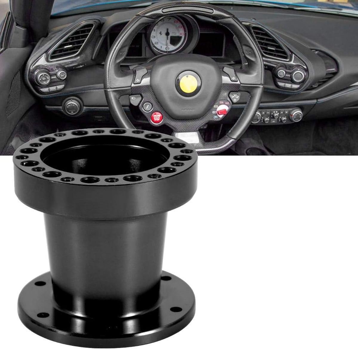 Distanziale Per Mozzo Volante Per Auto, Kit Adattatore Universale Per Mozzo Volante in Alluminio, Booster
