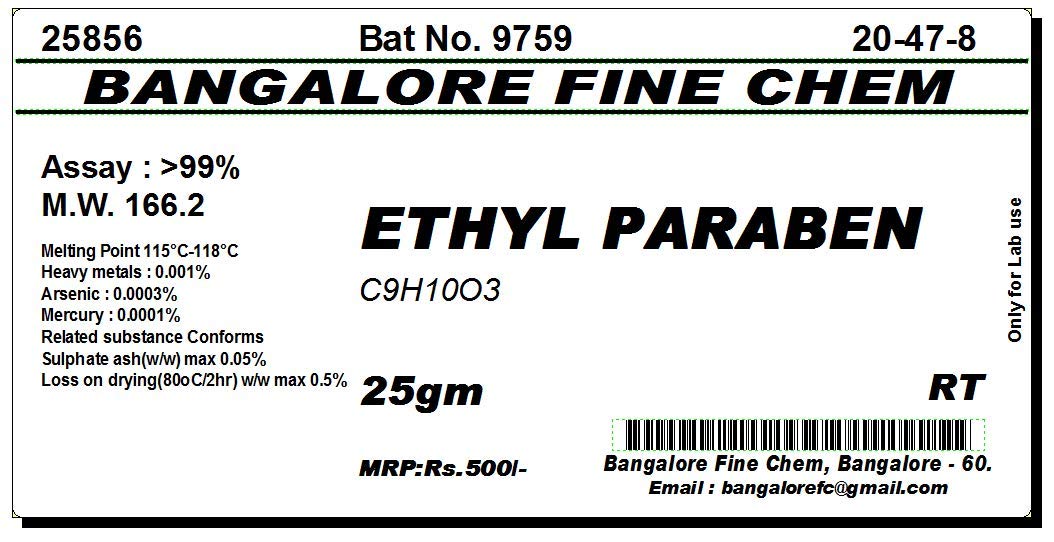 ETHYL PARABEN - 25gm