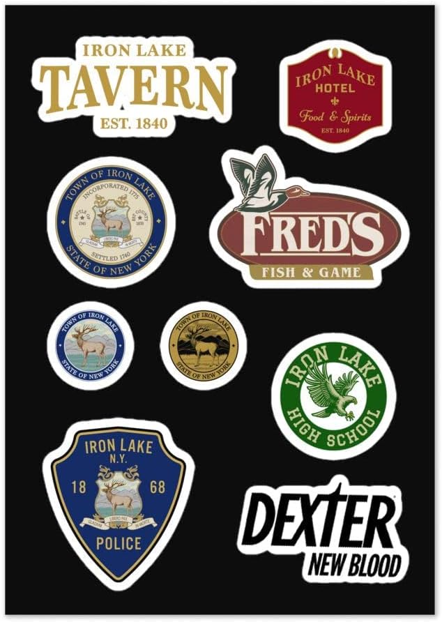 Dexter: New Blood Kiss Cut Sticker Sheet