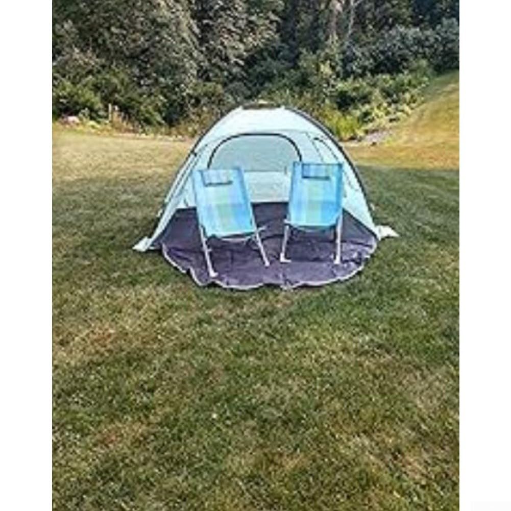 Besttoolifes Tenda da spiaggia portatile, 210 x 140 cm, colore: Verde