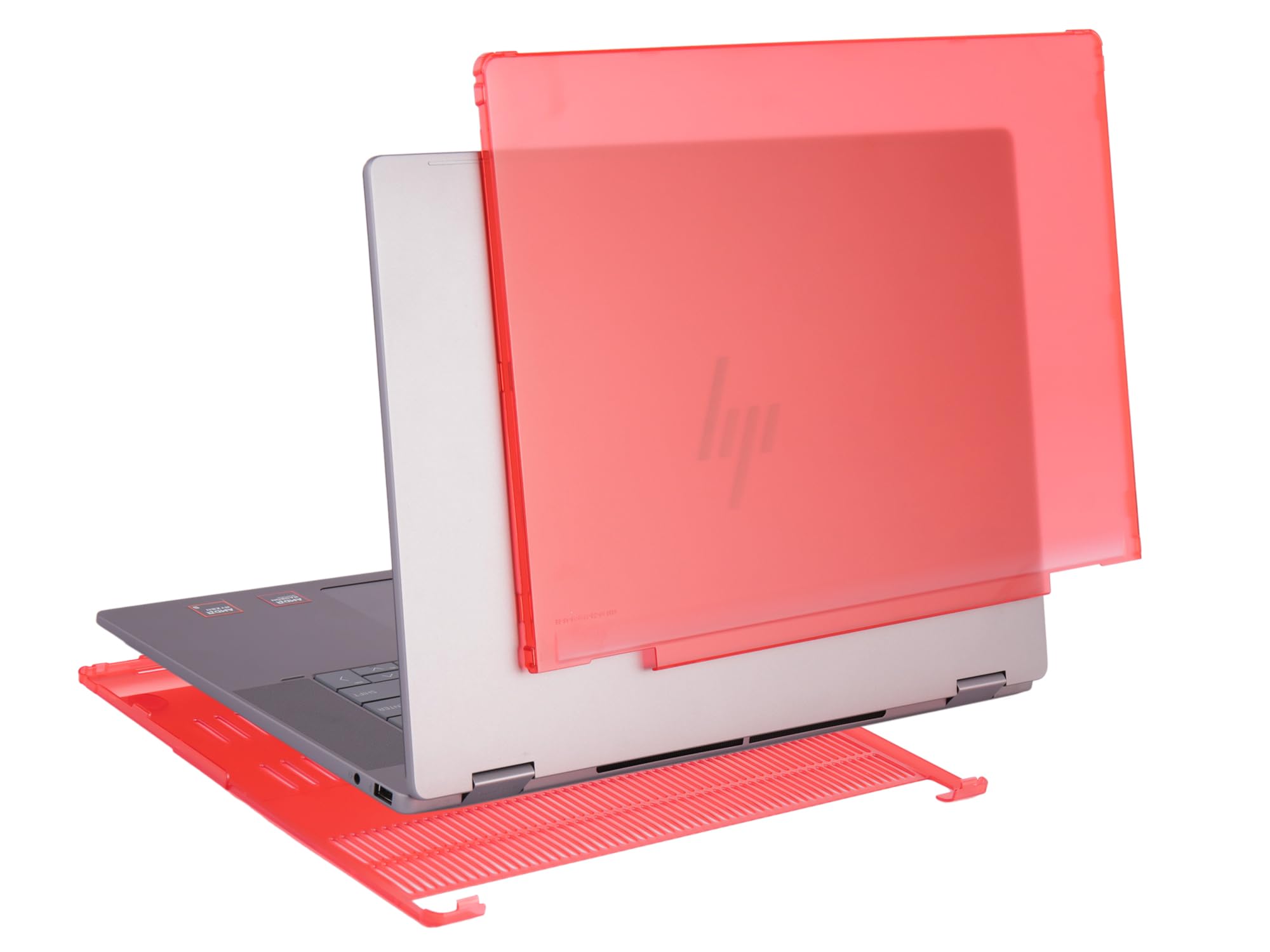 mCover Custodia compatibile solo per PC portatili HP OmniBook X Flip 16-ASxxxx 16-AUxxxx 16-ARxxxx 16-BExxxx 16-BExxxx 16-BExxxx 2-in-1 da 16" (non compatibile con altri modelli HP), trasparente