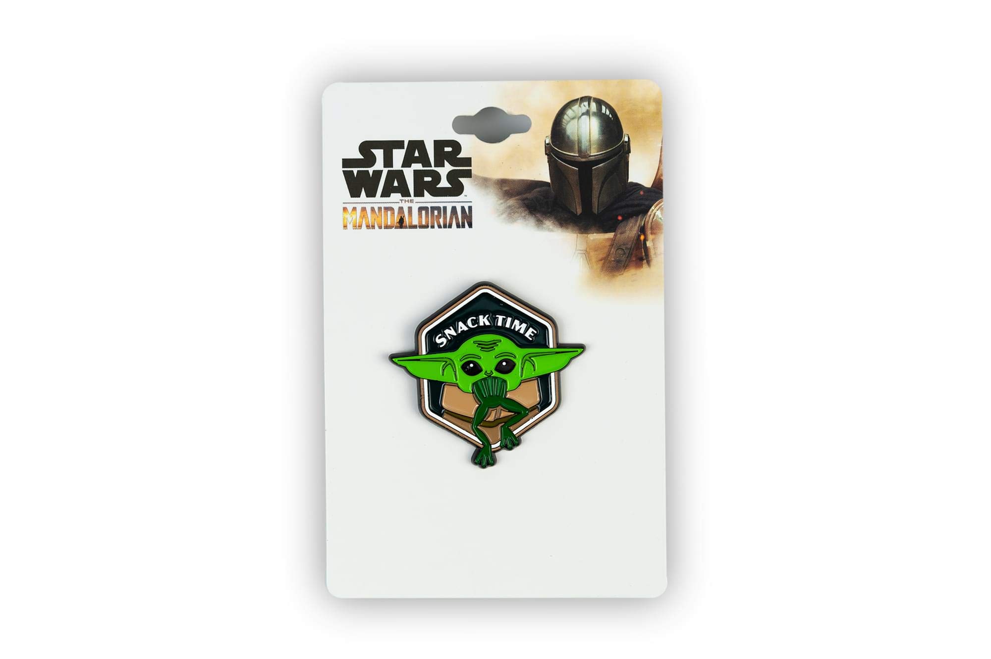 Star Wars: The Mandalorian The Child Collector Pin | Official Star Wars Collectible Enamel Pin | Baby Yoda At Snack Time | Measures 1.5 Inches