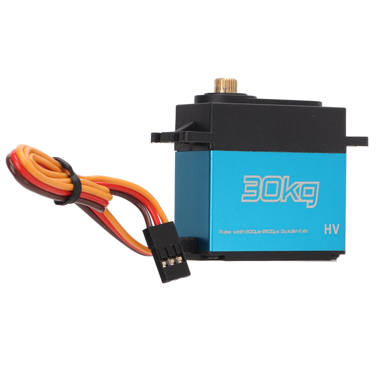 4 Stück 30 kg RC Metal Gear Digital Servo mit 25 T Metall-Servoarm für 1/10 ferngesteuertes Autoflugzeug
