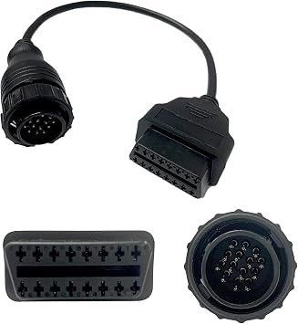 Mercedes Benz ile Uyumlu 14 Pinden 16 Pine  evirici OBDII Tan  Kablosu Adapt r