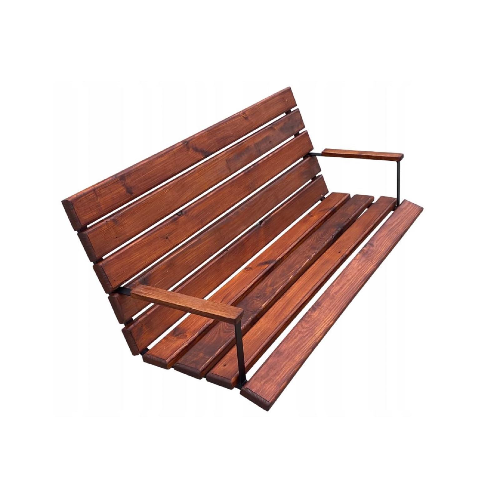 QLS Ocynkowany stelaż do huśtawki ogrodowej 2-częściowy | Ocynkowana stal z profilu 30 x 18 x 2 mm do budowy huśtawki ławkowej, bez elementów drewnianych