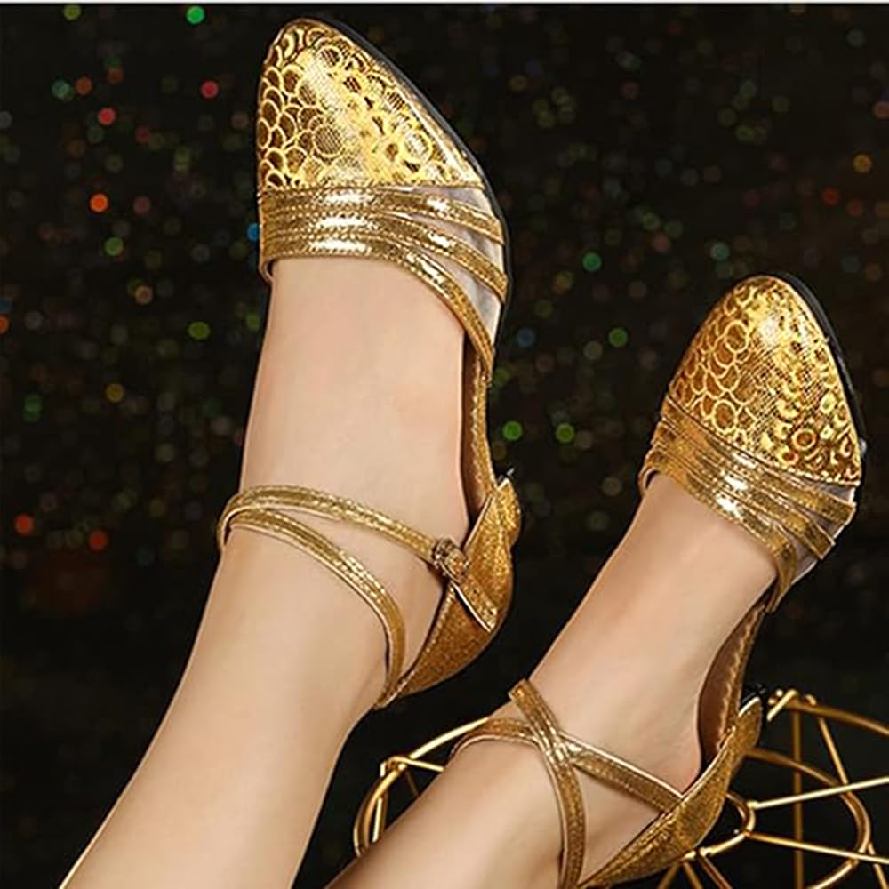 TangDao Damskie profesjonalne buty do tańca latynoskiego na obcasie sala balowa tango impreza praktyczne występy buty do tańca