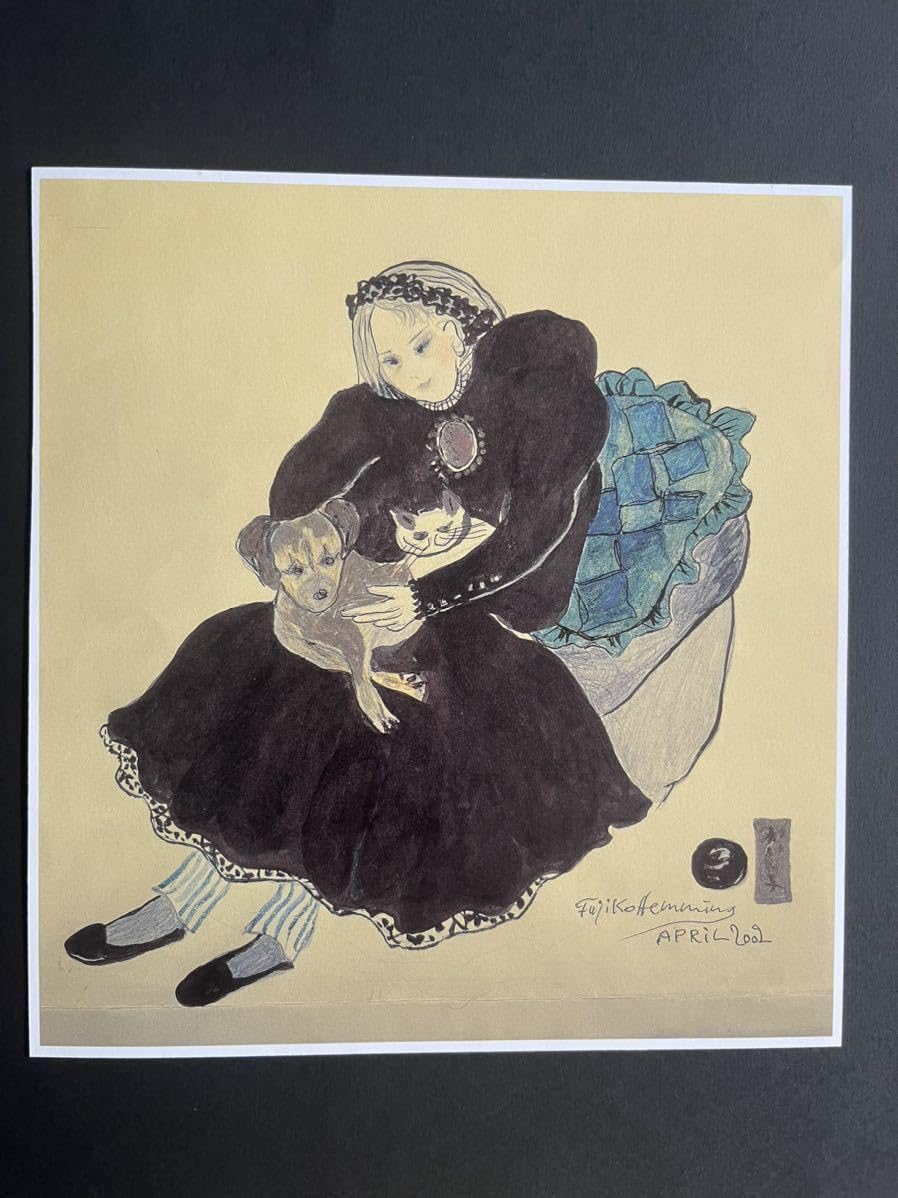 限定セール美品⭐︎2006年限定版⭐︎フジ子・ヘミング⭐︎天使の訪れ水彩画ピアノ額付 週末セール美品⭐︎2006年限定版⭐︎フジ子・ヘミング⭐︎天使の訪れ