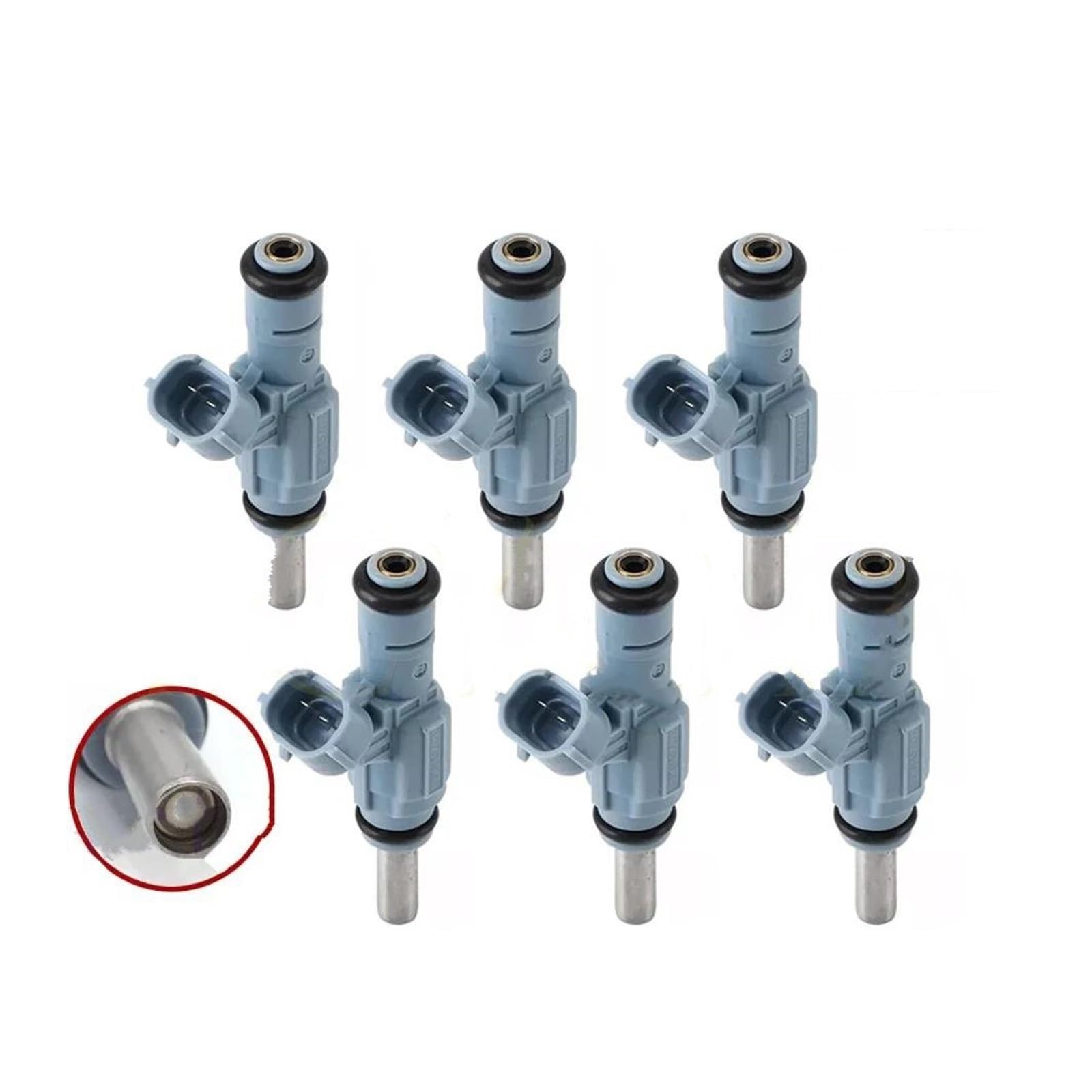 Gsdwwew One Color For Tt 2004 2005 2006 3.2L V6 Fuel Injectors 6Pcs/Lot 0280157012 022906031J Fuel Injector