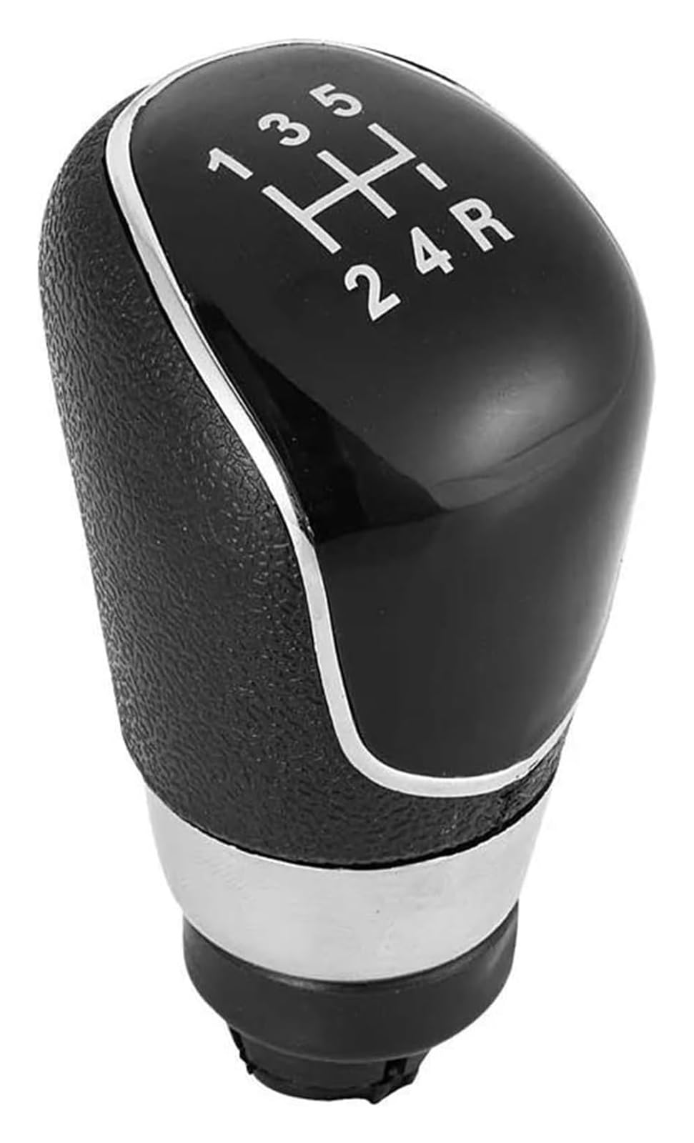 Utongmu Black Manual Gear Shift Knob For Fiesta Mk7 For Focus Mk2 Fl 5 6 Speed Manual Transmission Lever Car Gear Shift Knob Handball(,5 Speed)