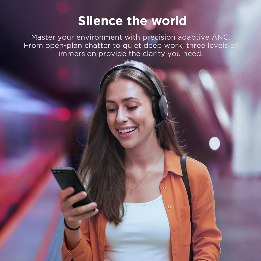 ThinkPad Dual-Mode Wireless ANC Foldable Headset 8550 (Aura Edition, Teams, USB-C)