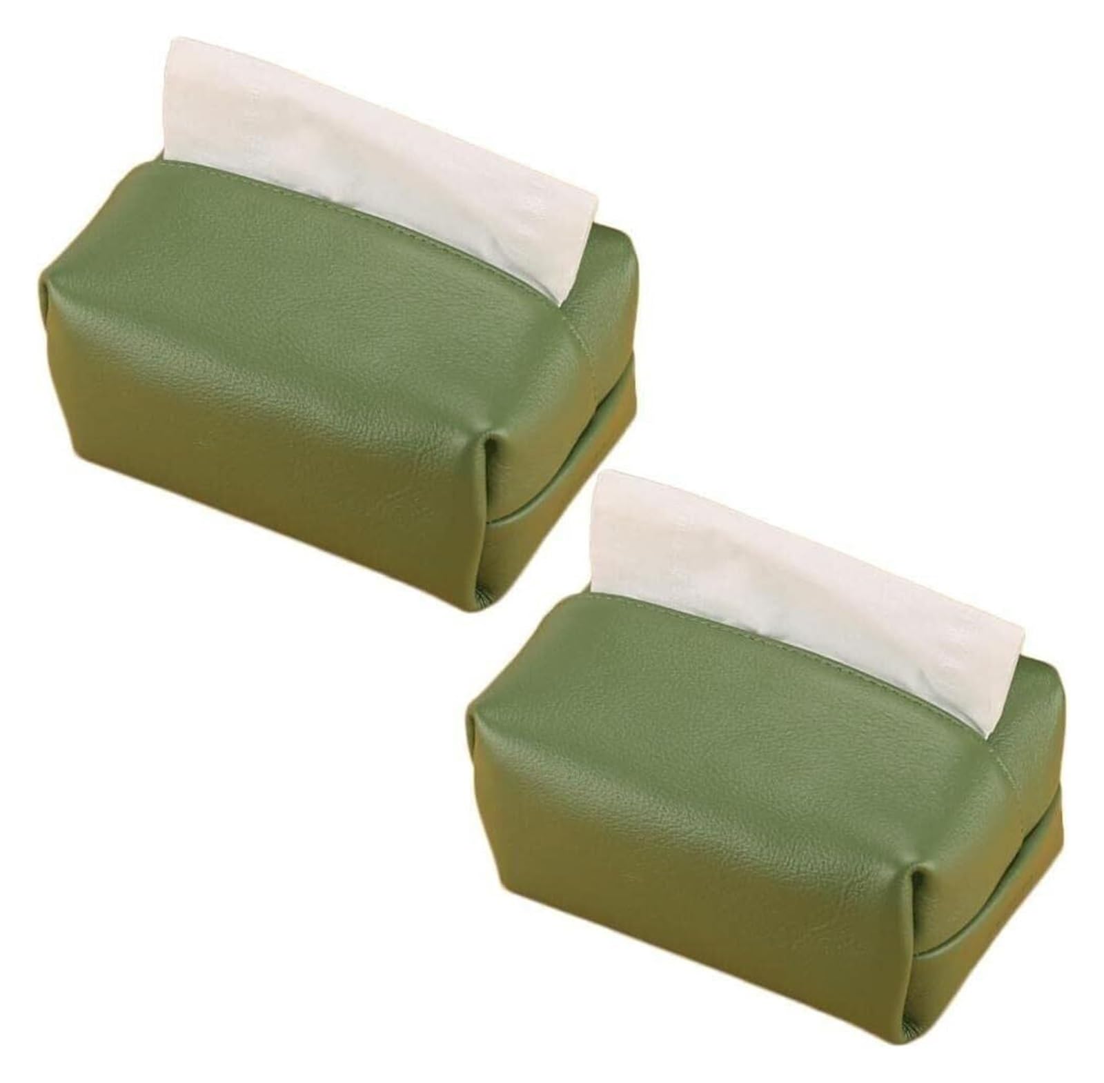 PU leather tissue box Tissue Box Cover PU Leather Multicolor