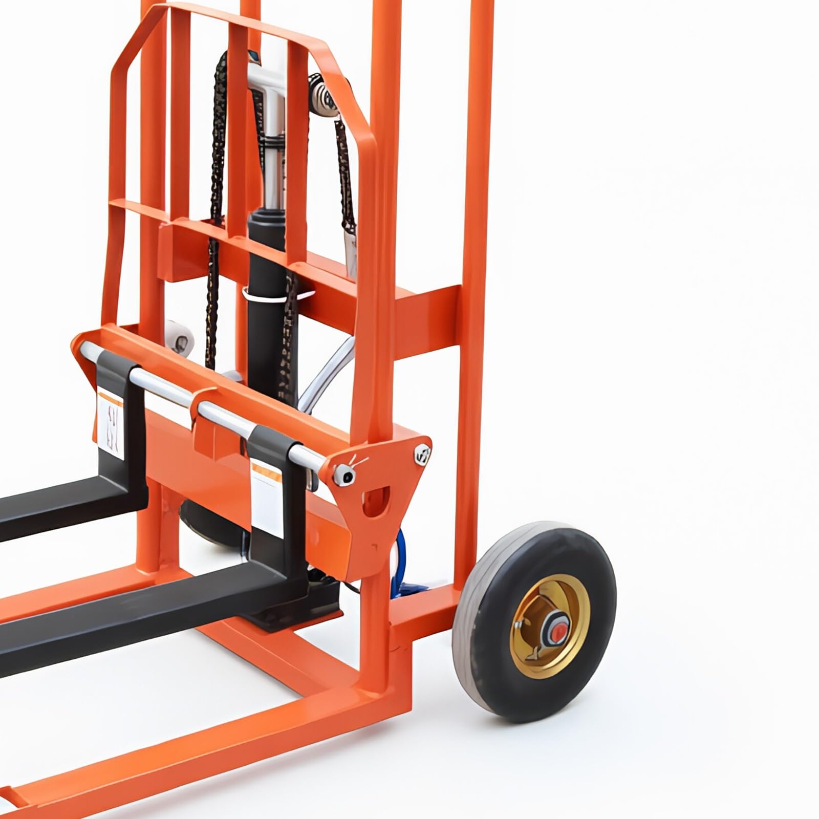 Transpallet Carrello elevatore idraulico for pallet con impilatore manuale da 260 kg for caricamento in magazzino