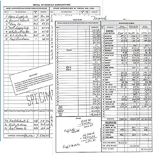 Dome Weekly Bookkeeping Record Book, 11In. X 9In., Brown #TOP1